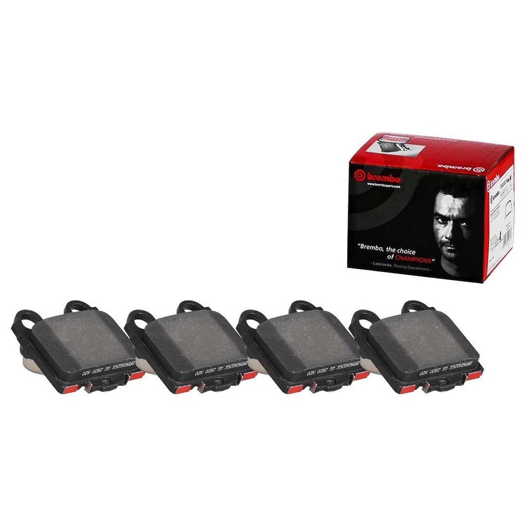 BREMBO P83024N Brembo P83024N Premium Ceramic Rear Disc Brake Pad Set BAW/CHANGAN/LANDWIND (JMC)/LEXUS/MITSUBISHI/MITSUBISHI (GAC)/TOYOTA/TOYOTA (FAW) OE# 0446660040