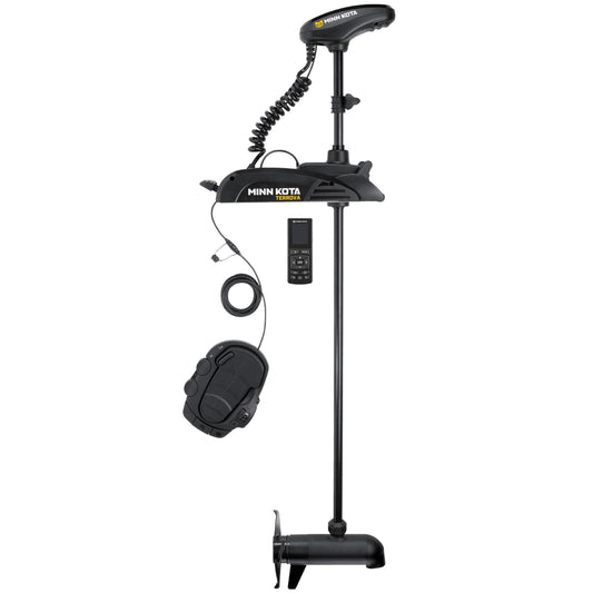 MINN KOTA 1358356 Minn Kota Terrova Bow-Mount Electric Trolling Motor with GPS, Spot-Lock, Dual Spectrum CHIRP Sonar – 55 Lb. Thrust, 54 In. Shaft, Freshwater