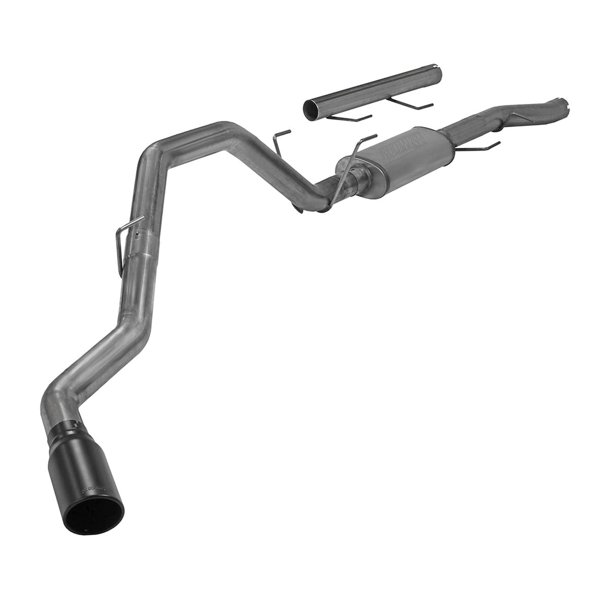 FLOWMASTER 717930 Flowmaster 717930 FlowFX Cat-Back Exhaust Kit Single Side Exit 3.5 Inch 409 Stainless Steel 5 Inch Black Ceramic Coated 304 Stainless Steel Tip Compatible with 2014-2024 RAM 2500 3500 6.4L 2/4WD