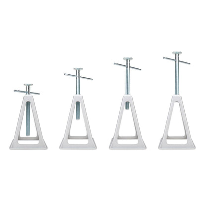 CAMCO 44560 Camco Aluminum Stack Jacks — Stabilize & Position Your RV, Trailer Or Camper —Supports Up to 6,000 lb — Extends 11" - 17" — Pack of 4 (44560)