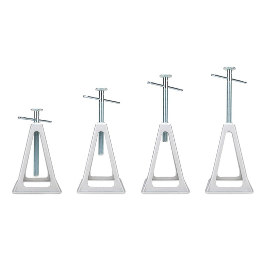CAMCO 44560 Camco Aluminum Stack Jacks — Stabilize & Position Your RV, Trailer Or Camper —Supports Up to 6,000 lb — Extends 11" - 17" — Pack of 4 (44560)