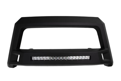 LUND 86521207 RealTruck Lund 86521207 Revolution Black Steel Bull Bar with Integrated LED Light Bar for 2011-2016 Ford F-250, F-350, F-450, F-550 Super Duty