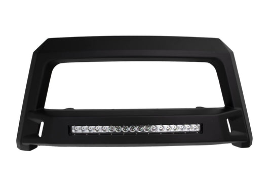 LUND 86521207 RealTruck Lund 86521207 Revolution Black Steel Bull Bar with Integrated LED Light Bar for 2011-2016 Ford F-250, F-350, F-450, F-550 Super Duty