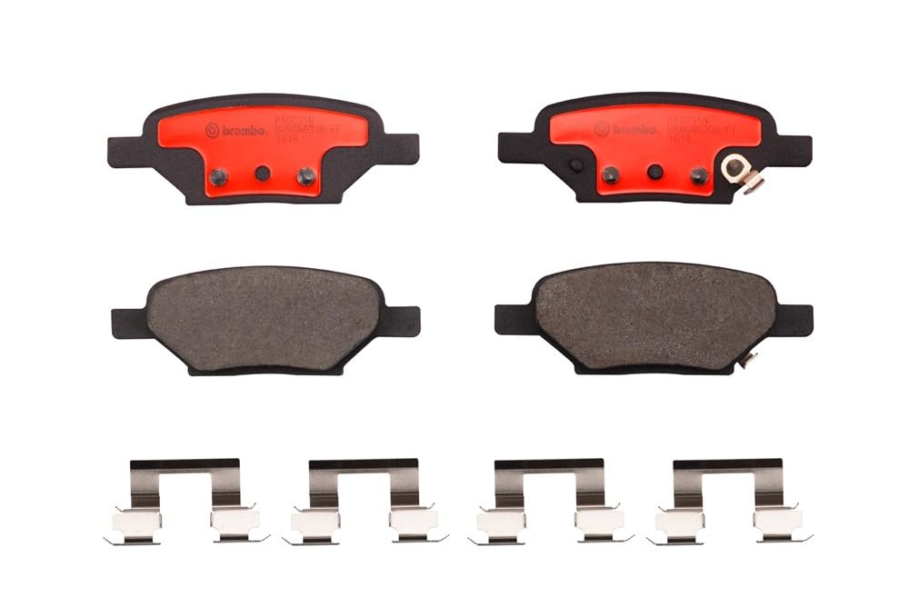 BREMBO P10031N Brembo P10031N Premium Ceramic Rear Disc Brake Pad Set CHEVROLET OE# 15243254