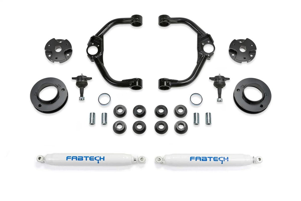 FABTECH K3168 Fabtech K3168 3' BJ UCA SYS W/ PERF SHKS 2019-20