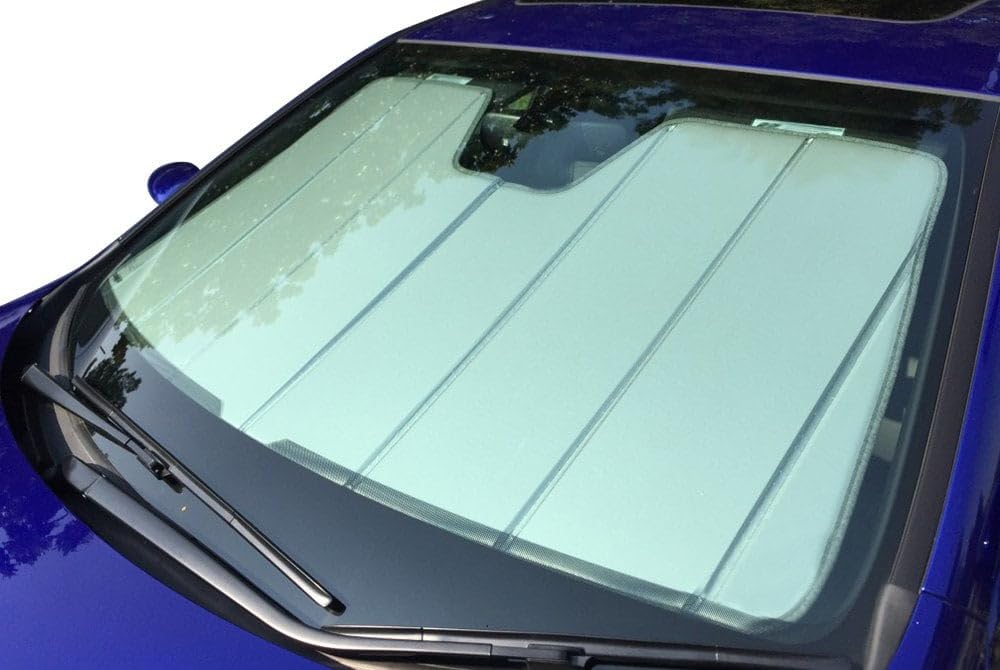 COVERCRAFT UV11085SV Covercraft UVS100 Custom Sunscreen | Fits 2009-2014 Ford F-150 | Silver