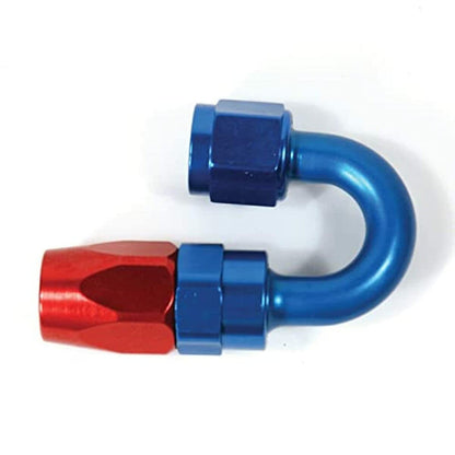 SPEEDFX 520680 Speedfx 520680 -6AN X 180 R/B PUSH-ON HOSE END