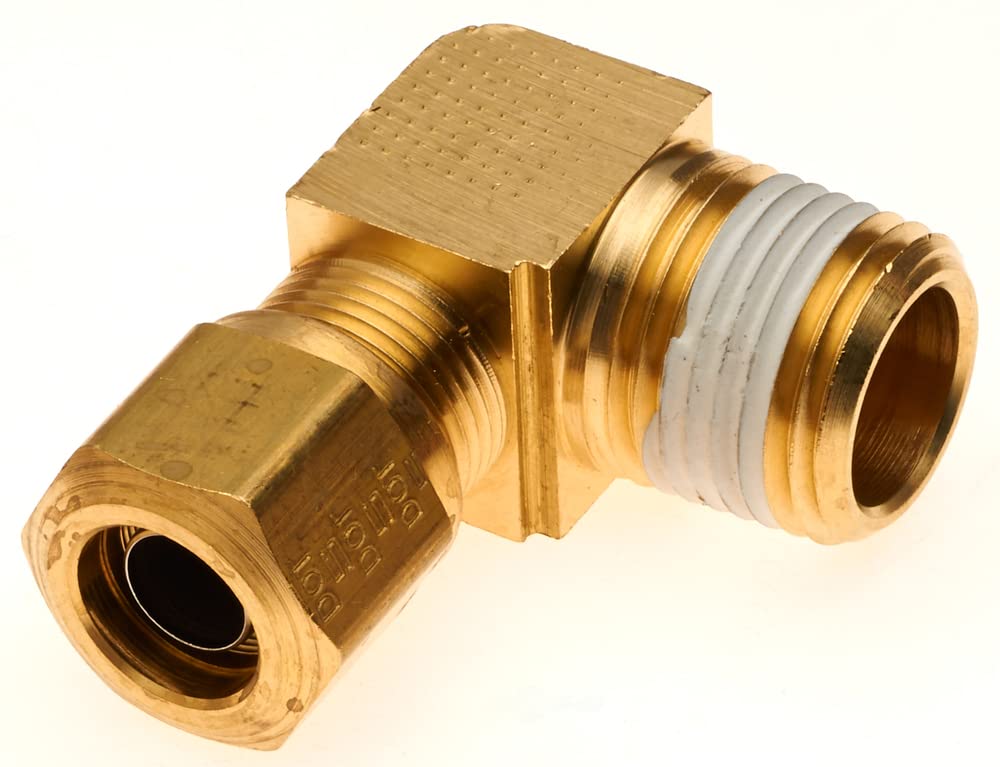 GATES G32104-0608 Gates G32104-0608 AIR BRAKE TO MALE PIPE-90 (NYLON TUBING