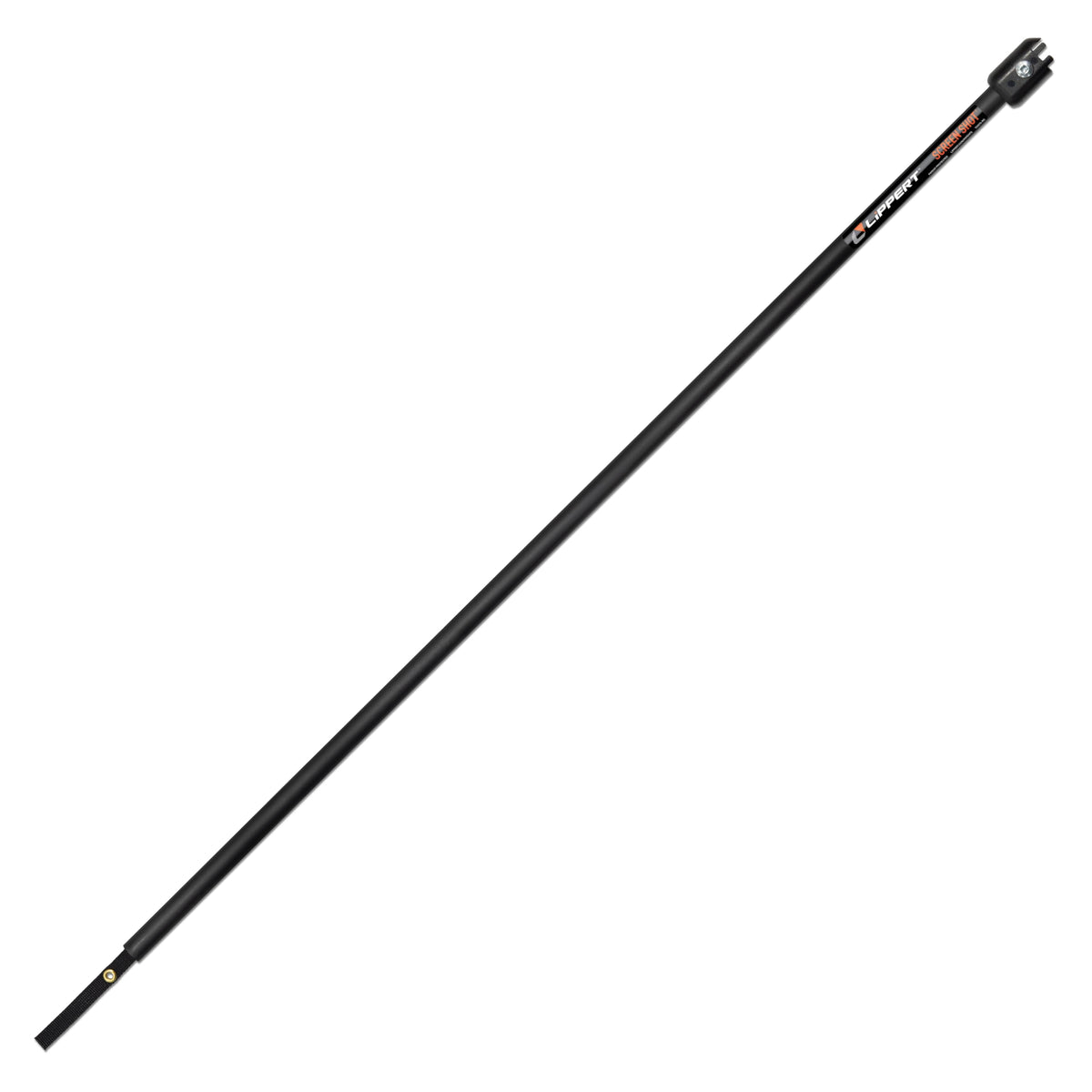 Lippert Components 730812 Lippert Screen Shot Automatic RV Screen Door Closer, 24" Length with Elastic Tab, Add-on Accessory Fits Lippert Entry Doors on 5th Wheel RVs and Travel Trailers - 730812