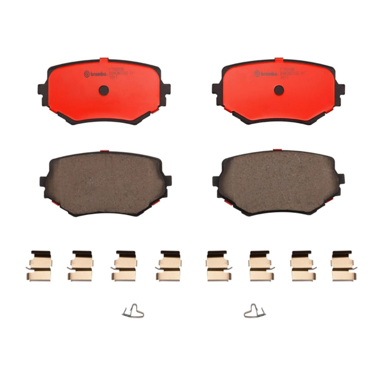 BREMBO P79009N Brembo P79009N Premium Ceramic Front Disc Brake Pad Set SUZUKI OE# 1V6L3328ZA