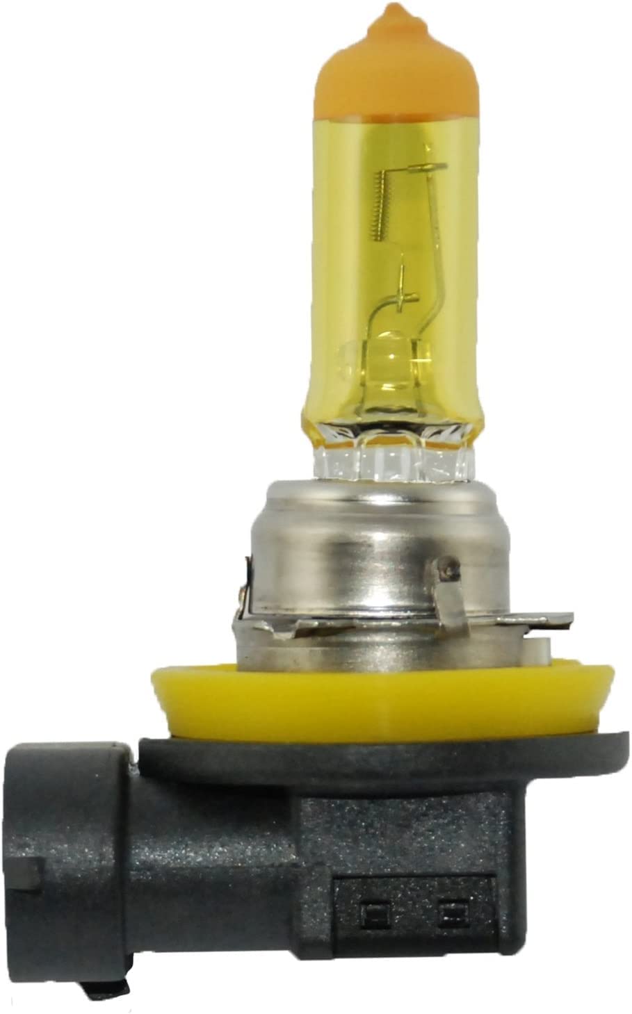 Hella H11YL H11 YL Bulb 12V 55W Pgj19-2 T4 Yellow 2 Blister