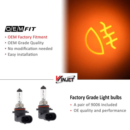 WINJET CFWJ-0523-C Winjet OEM Series for [2002 2003 2004 2005 2006 2007 2008 2009 Dodge Ram] Driving Fog Lights