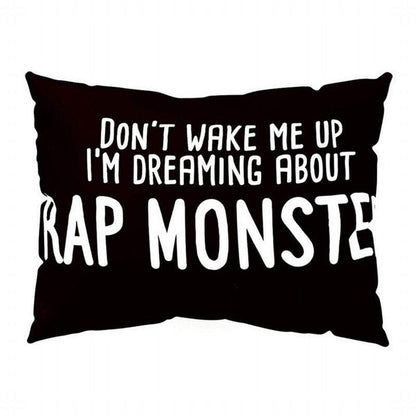 TRAILFX TFX6002 LIA Cotha D 30x50cm - Kpop Pillow Case Dont Wake ME UP Rectangle Cushion Cover Home Decor Get Up Sofa Pillowcase Cover Seat Pillow Cover Home