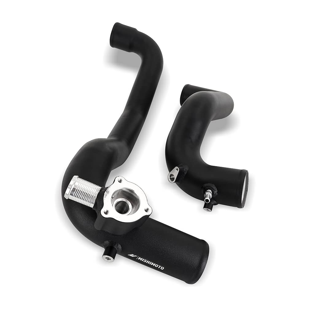 MISHIMOTO MMICP-BR23-21UHBK Mishimoto High-Mount Intercooler Pipe Kit, Bronco 2.3L 2021+, Black