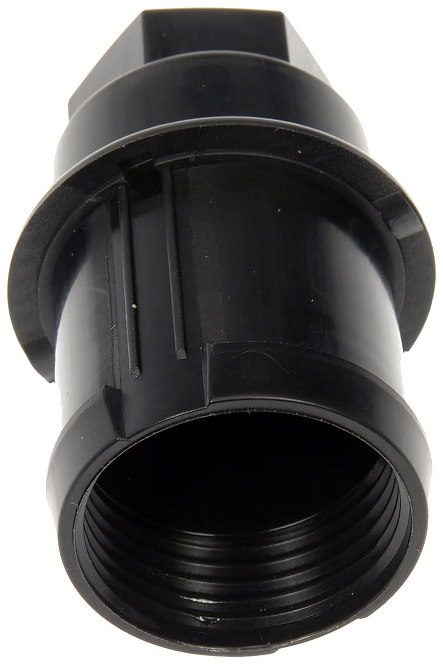 DORMAN 611-948 Dorman 611-948 M27-2.0 Black Wheel Nut Cover - Threaded Type Compatible with Select Chevrolet/GMC Models, 10 Pack