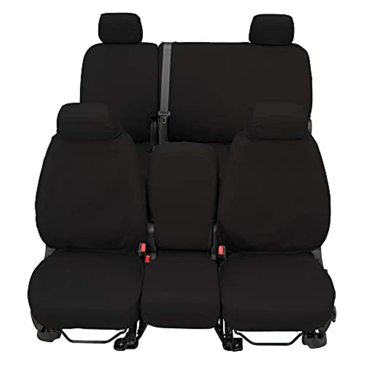 Covercraft SS8489PCCH Covercraft-SS8489PCCH Polycotton Seat Saver Custom Seat Covers, Charcoal