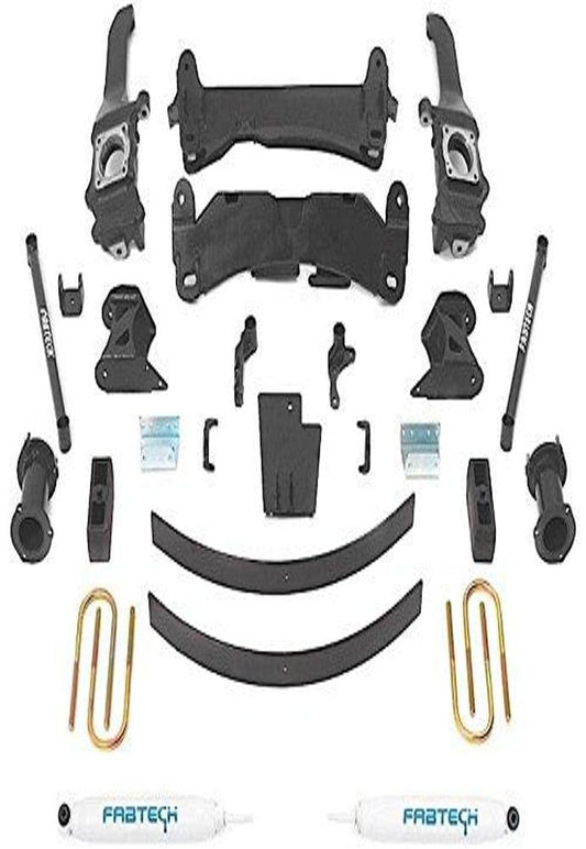 FABTECH FTS26026BK Fabtech FTS26026BK 6" Component Box 1 for Toyota Tacoma