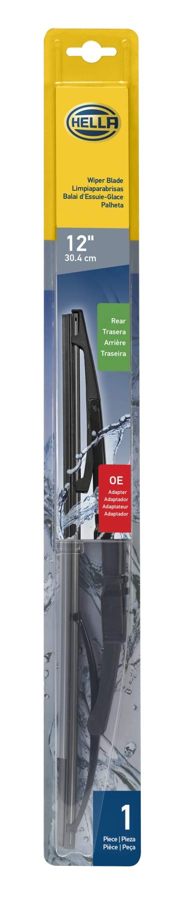 Hella 9XW398115012T OE Quality 12 Inch All Seasons Graphite-Coated