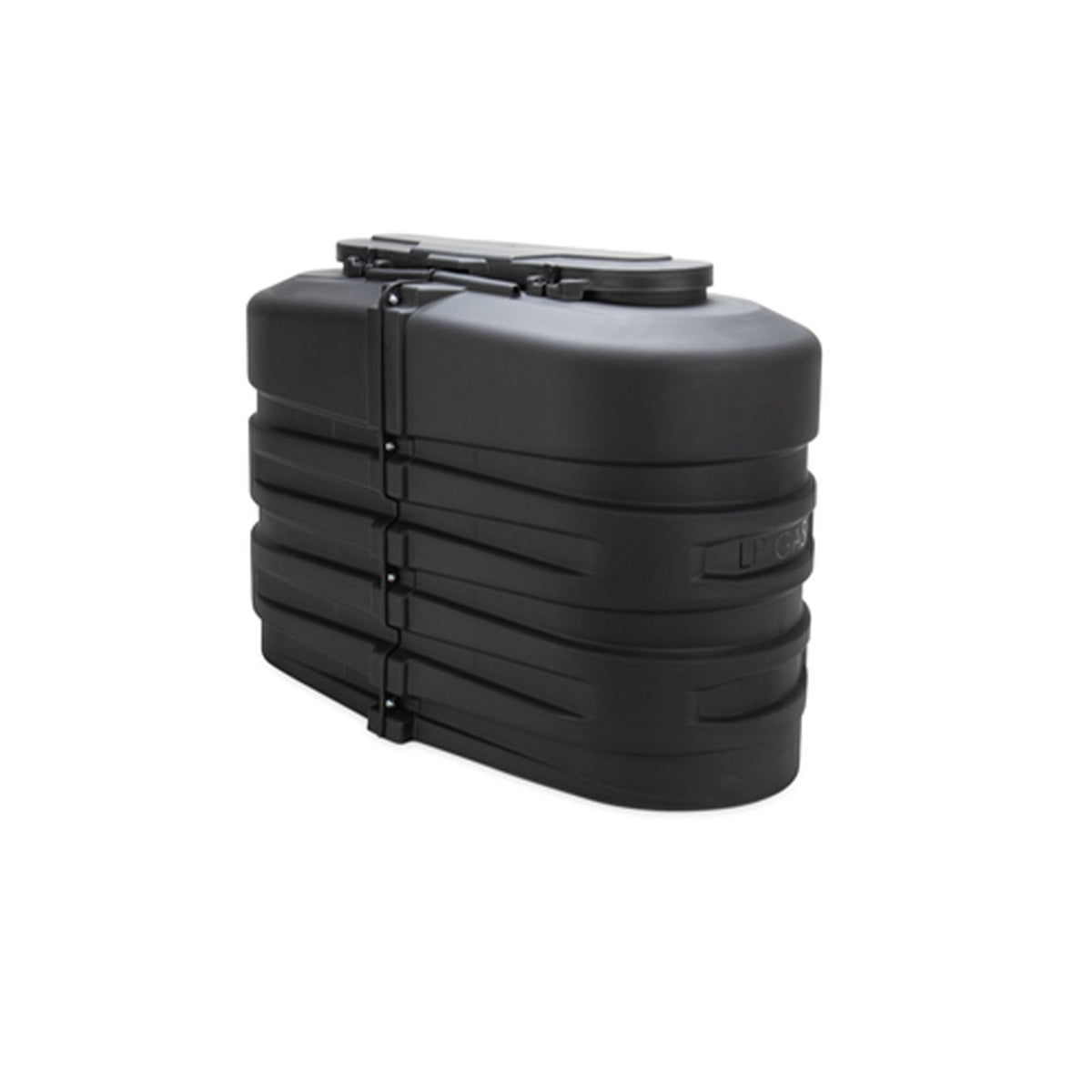 CAMCO 50502 Camco 50502 Double RV Propane Tank Cover - 20 lb., Black