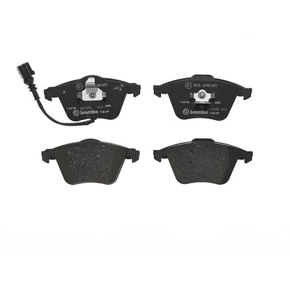 BREMBO P85079 Brembo P85079 Low-Met Front Disc Brake Pad Set AUDI/SEAT/SKODA/VW OE# 1K0698151B