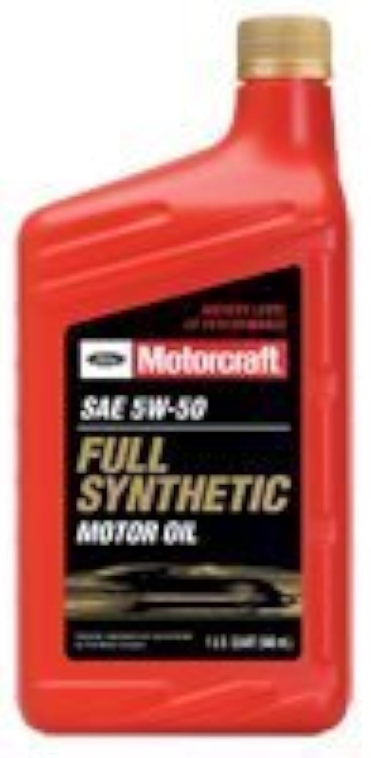 Motorcraft XO5W50QGT Ford XO-5w50-QGT Full Synthetic Motor Oil 12 qt