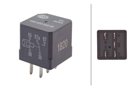 Hella 933332601 Relay, Main Current