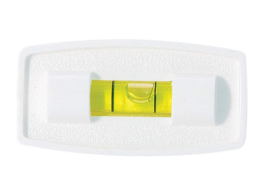 RV DESIGNER E407 RV Designer E407 - Stick-On Bubble Levels, White, 2 Pack