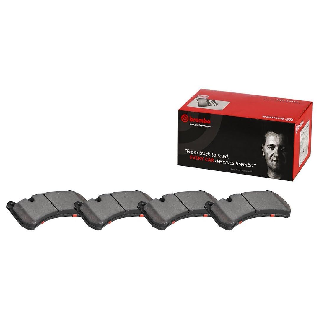 BREMBO P50091N Brembo P50091N Premium Ceramic Rear Disc Brake Pad Set MERCEDES-BENZ OE# A0074209420
