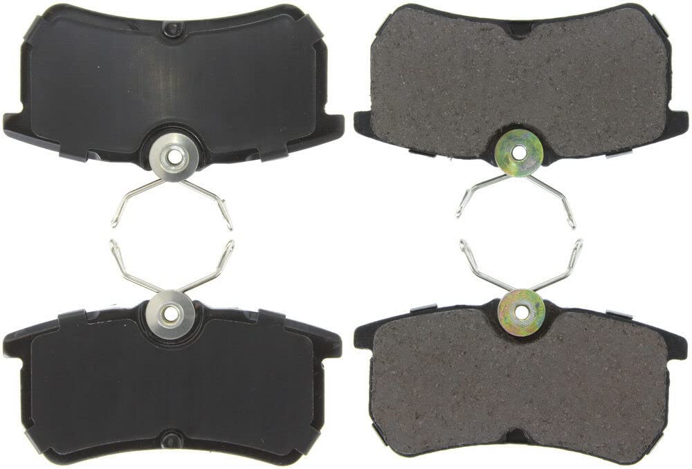 CENTRIC PARTS 105.08860 Centric 105.08860 Posi Quiet Premium Ceramic Disc Brake Pad Set For 2019-2014 Ford Fiesta, 2007-2000 Ford Focus