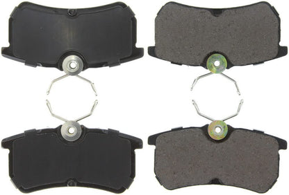 CENTRIC PARTS 105.08860 Centric 105.08860 Posi Quiet Premium Ceramic Disc Brake Pad Set For 2019-2014 Ford Fiesta, 2007-2000 Ford Focus