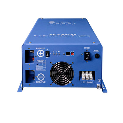 AIMS POWER PILF20W12V120V AIMS 2000 Watt 12V Low Frequency Pure Sine Inverter 6000W Surge ETL