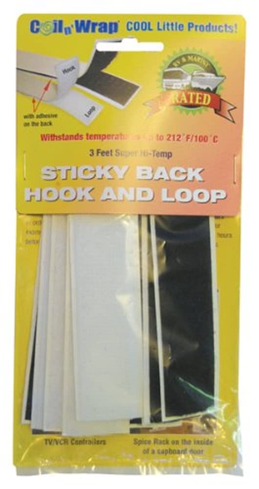 AP PRODUCTS 006-204 Coil n' Wrap 71 Hook and Loop with High Temperature 3' Sticky