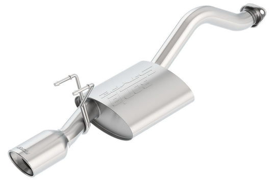 BORLA 11828 BORLA 11828 Axle-Back Performance Exhaust System for 2012-2015 Honda Civic 4 Cyl. T-304 Stainless Steel S-Type Sound Single Right Rear Exit Single 4.25" x 3.5" Oval Polished T-304 Stainless Steel Tip.