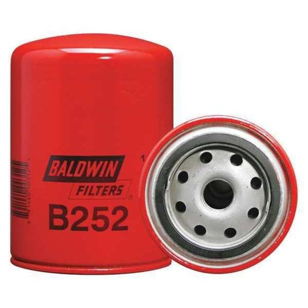 BALDWIN FILTERS B252 Baldwin Filters B252 Transmission Filter, 3-11/16 x 5-15/32 In