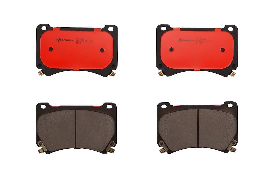 BREMBO P30052N Brembo P30052N Premium Ceramic Front Disc Brake Pad Set HYUNDAI OE# 581013MA10