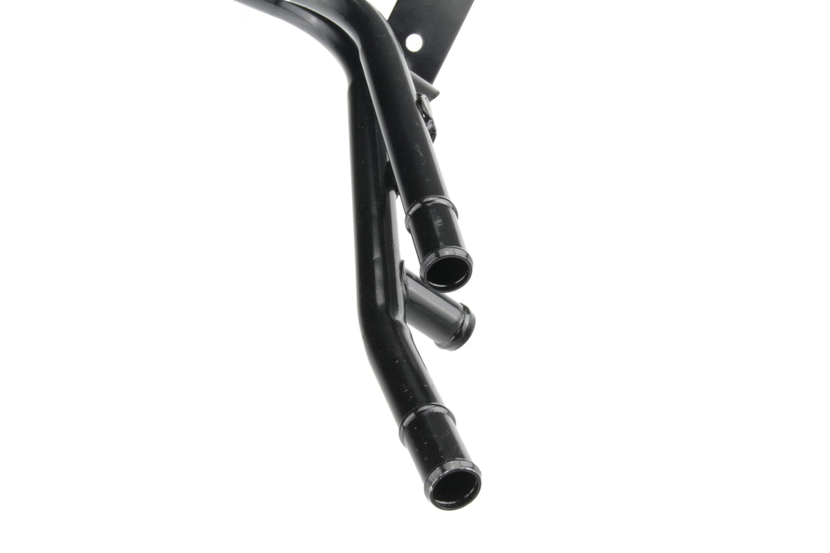 URO Parts 1K0121070BD-PRM Coolant Pipe, Upgraded Metal construction vs