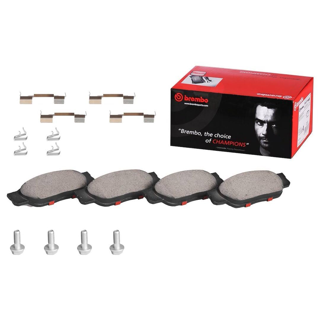 BREMBO P34005N Brembo P34005N Premium Ceramic Front Disc Brake Pad Set CHEVROLET/GMC/GREAT WALL/HOLDEN/ISUZU OE# 89040317