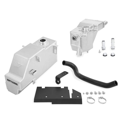 MISHIMOTO MMRT-F2D-11KN Mishimoto MMRT-F2D-11KN Aluminum Degas Tank Kit, Compatible With 2011-2019 Ford 6.7L Powerstroke, Natural