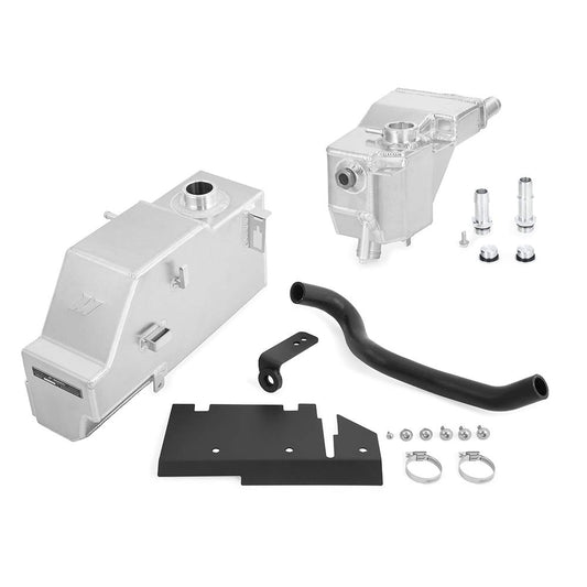 MISHIMOTO MMRT-F2D-11KN Mishimoto MMRT-F2D-11KN Aluminum Degas Tank Kit, Compatible With 2011-2019 Ford 6.7L Powerstroke, Natural