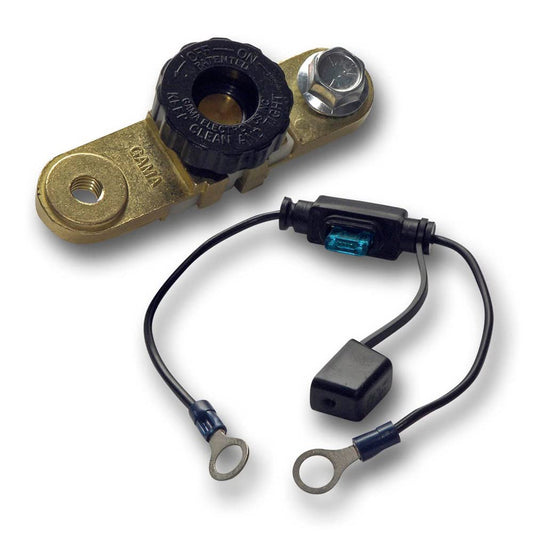 WIRTHCO 20310 WirthCo 20310 Knob Battery Switch with Bypass for Side Mount Batteries, Black