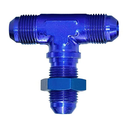 SPEEDFX 560834 Speedfx 560834 -8AN BLU BULKHEAD FLARE TEE