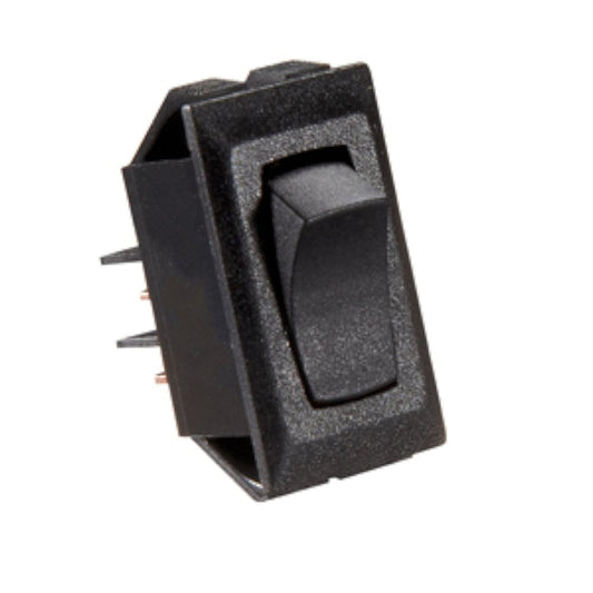 RV DESIGNER S321 RV Designer S321-10 Amp Momentary On/Off - SPST, Black DC Rocker Switch