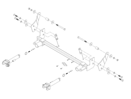 ROADMASTER 521455-5 Roadmaster Inc 521455-5 Basepate for Jeep Wrangler