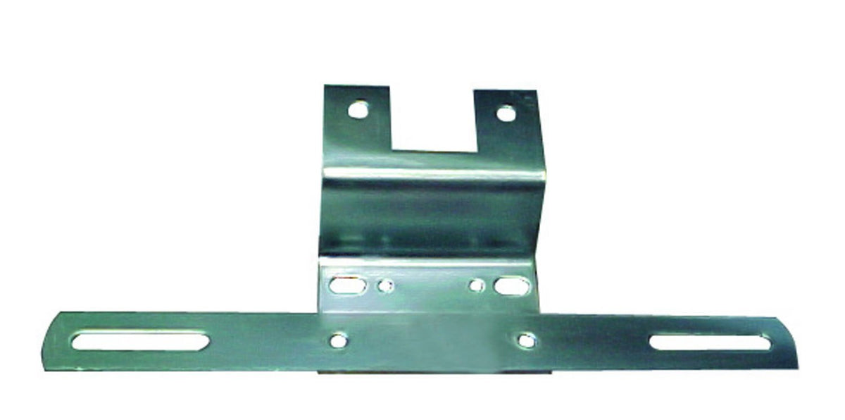 OPTRONICS LP15SBP Optronics LP15SBP Zinc Plated Steel License Plate Bracket, Silver