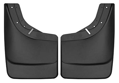 Husky Liners 56221 Husky Liners - Front & Rear Mud Guards – 1988-1999 Chevrolet C1500/K1500, 1988-2000 Chevrolet C2500/K2500 2 Pcs, Front & Rear Set - Black, 4 Pc – 56221