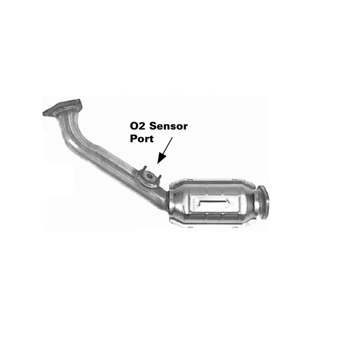 AP EXHAUST 641187 Ap Exhaust 641187 DIRECT FIT CATALYTIC CONVERTER