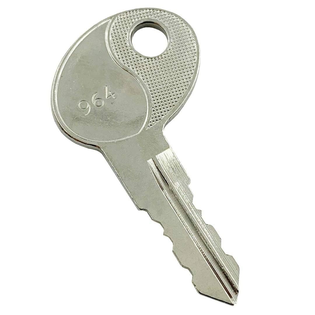 AP PRODUCTS 013-689964 AP Products 013-689964 Bauer RV 900-Series Double-Cut Replacement Key -#964,Single Key