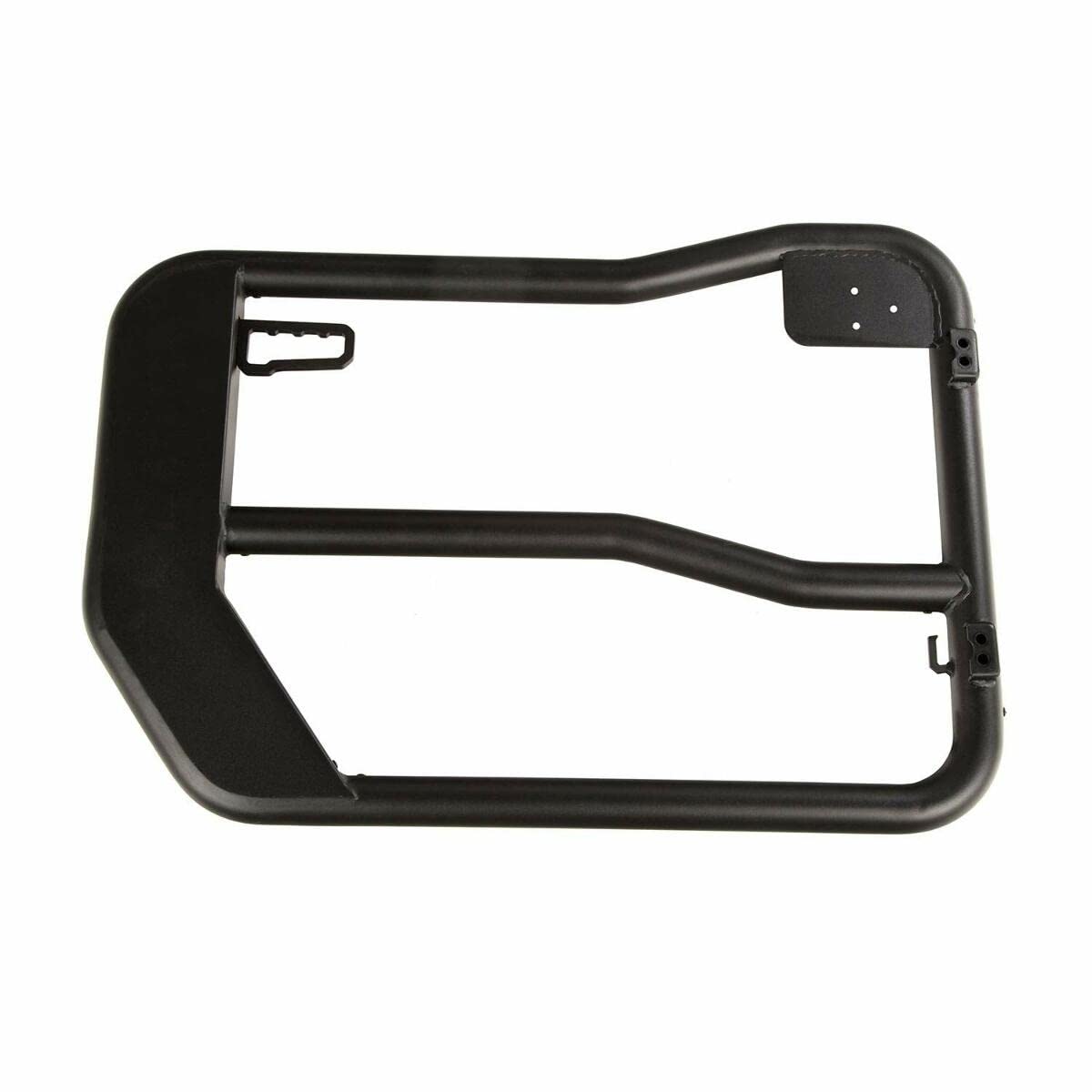 RUGGED RIDGE 11509.15 Rugged Ridge Fortis Tube Doors for Jeep Wrangler/Gladiator | Front, w/Mirrors | 11509.15 | Fits 2018-2025 Jeep Wrangler JL; 2020-2025 Jeep Gladiator JT