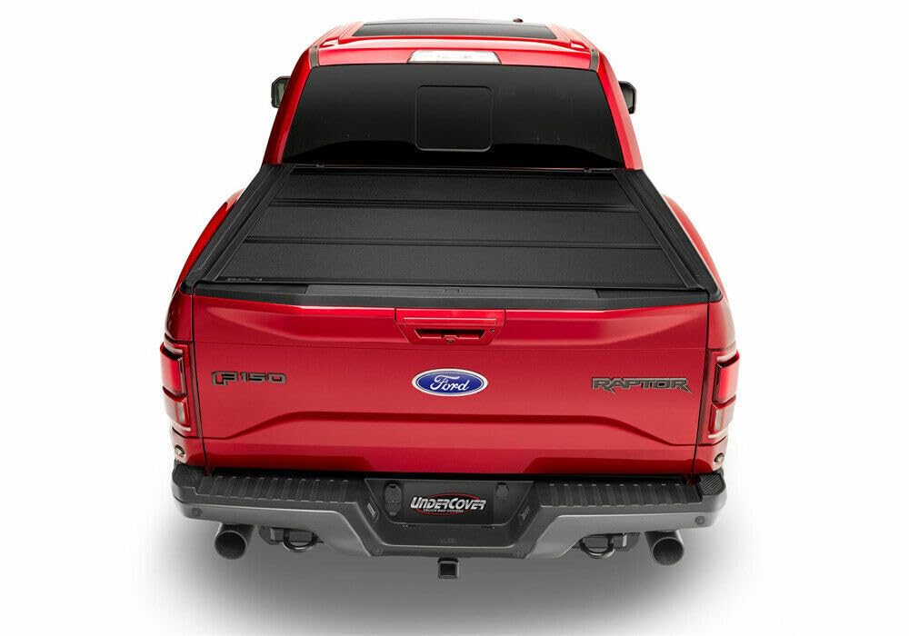 UNDERCOVER AX42017 RealTruck Undercover ArmorFlex Hard Folding Truck Bed Tonneau Cover | AX42017 | Fits 2022-2025 Toyota Tundra (w/o Trail Special Edition Boxes) 5' 7" Bed (66.7")