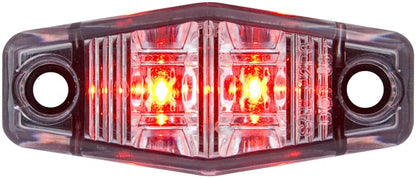 OPTRONICS MCL13CR2B Optronics MCL13CR2B LED MARK W/ CLEAR LENS;MINI;RED